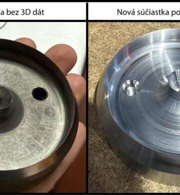 Reverzné inžinierstvo súčiastky