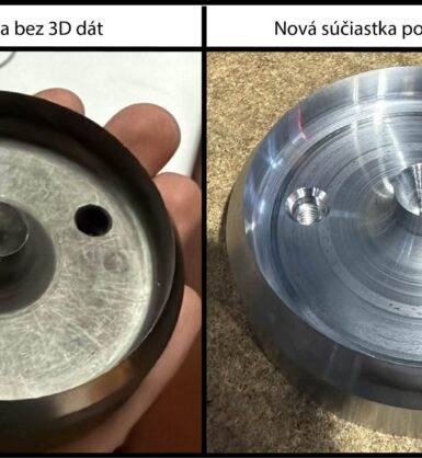 Reverzné inžinierstvo súčiastky
